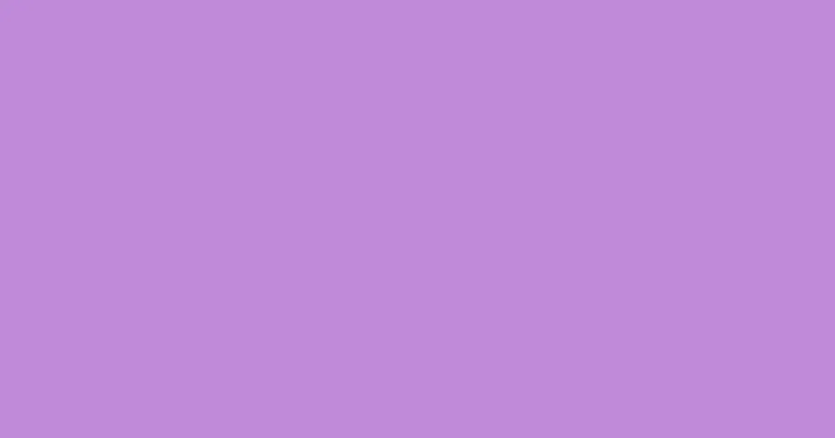 #c089d8 lavender color image
