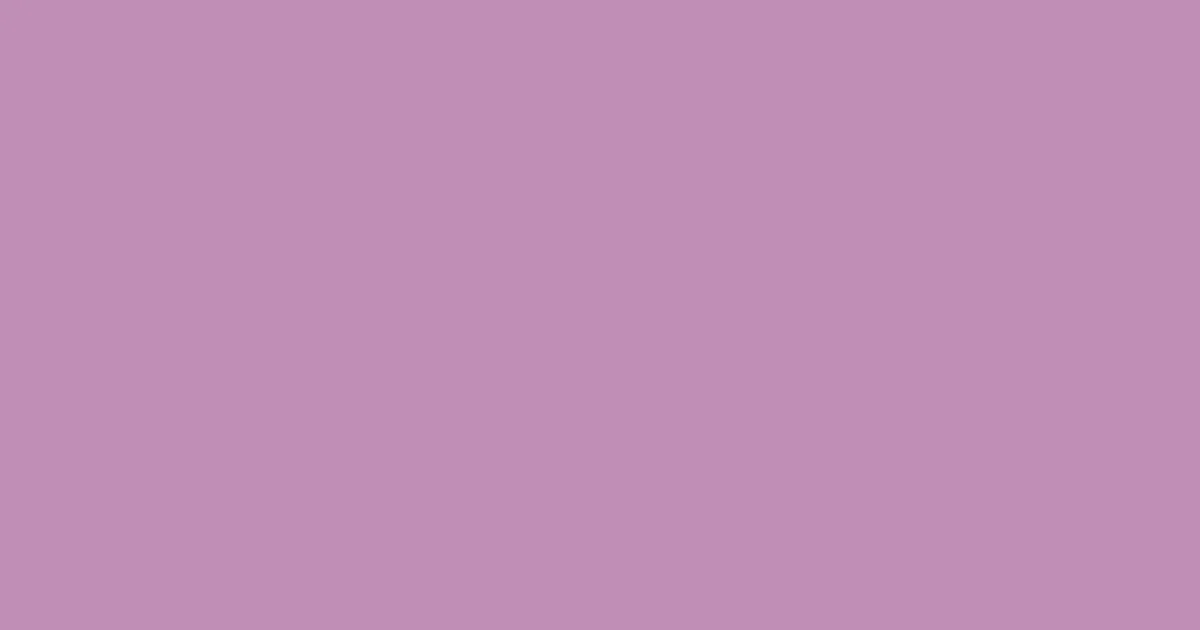 #c08eb5 lilac color image