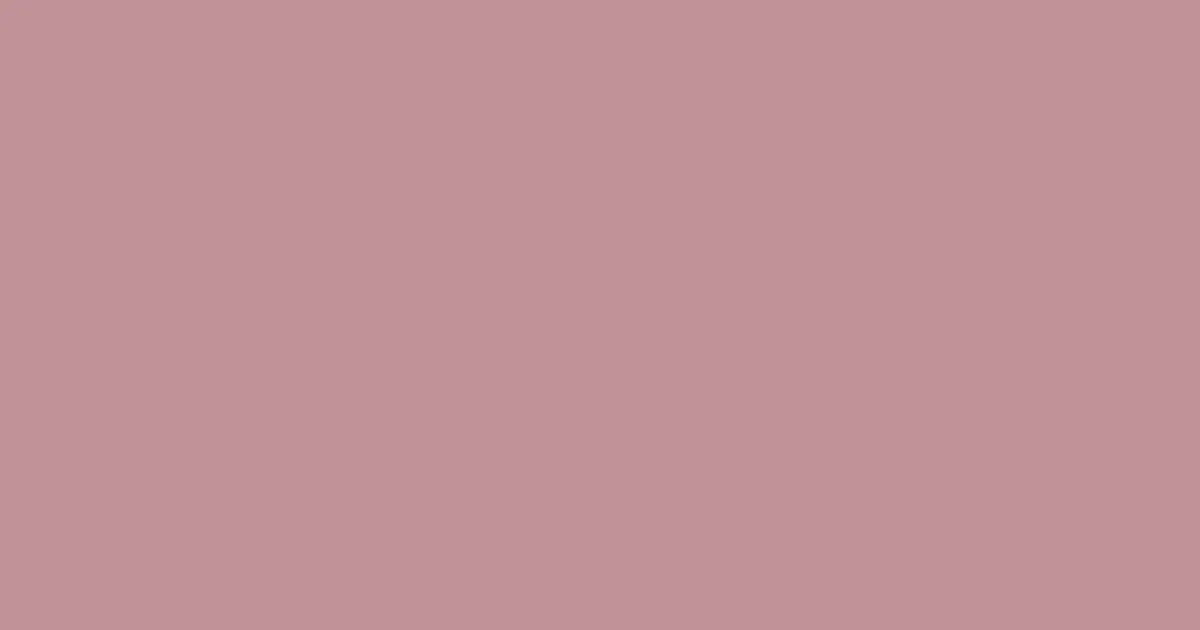 #c09296 oriental pink color image