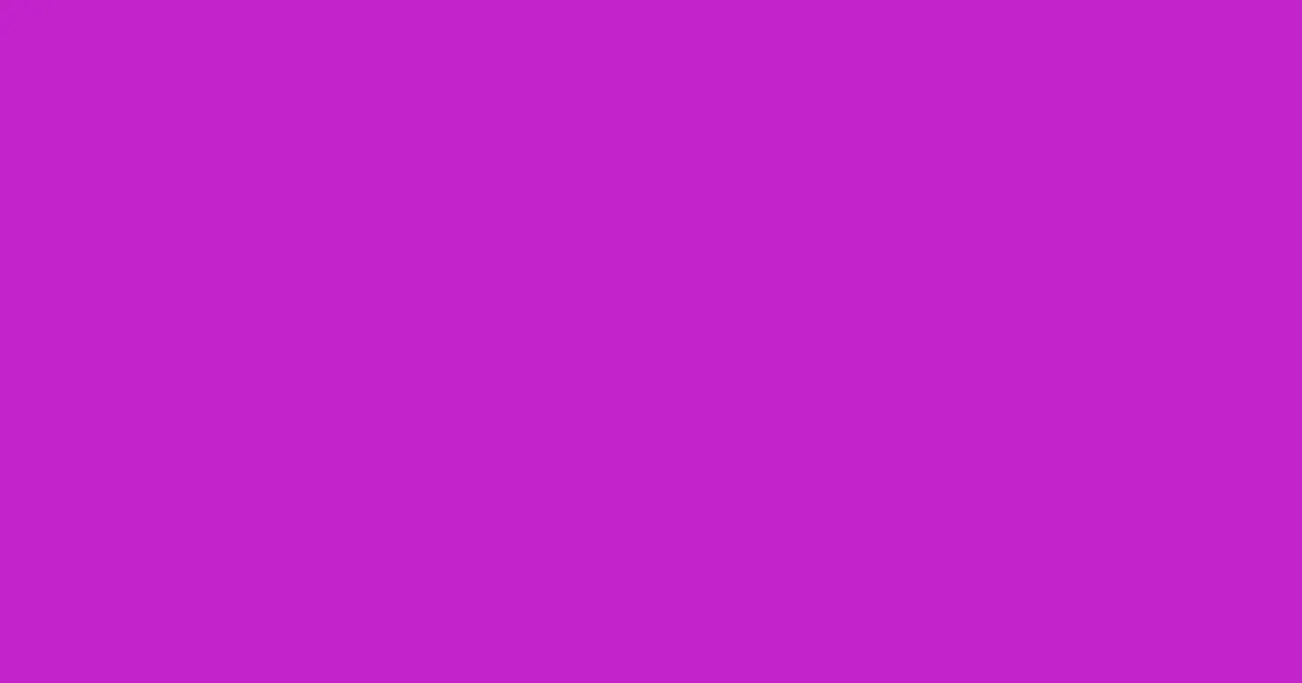 #c123c9 purple heart color image