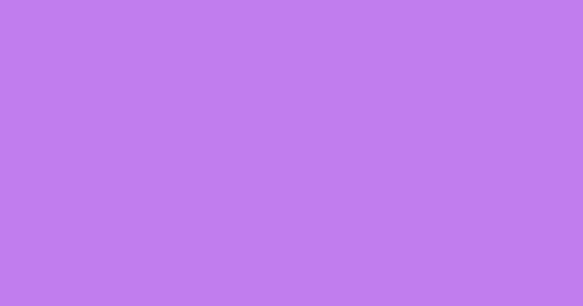 #c17eed lilac color image