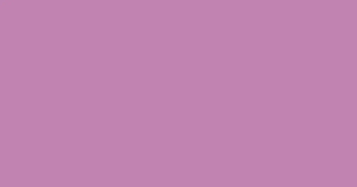 #c182b1 viola color image