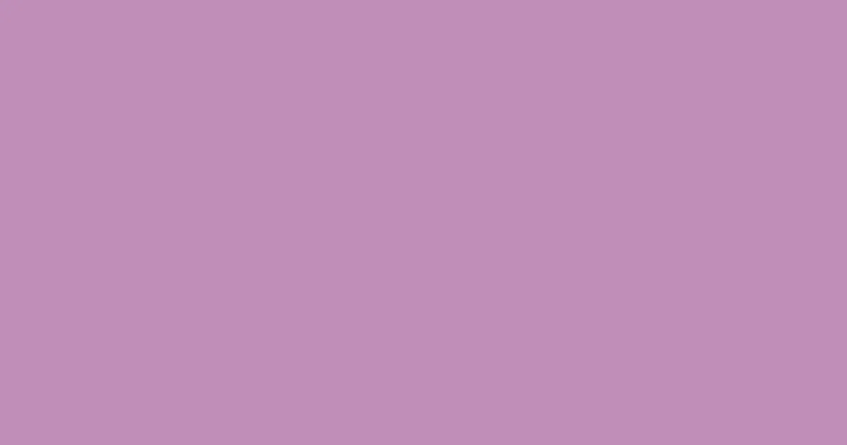 #c18eb8 lilac color image