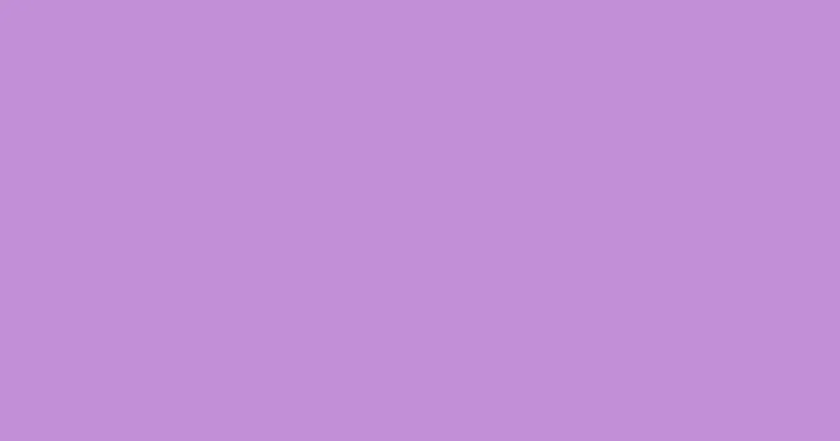 #c18fd7 light wisteria color image