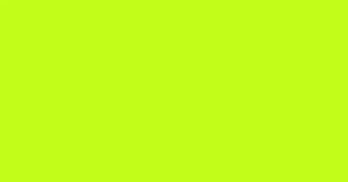 #c1fd19 electric lime color image