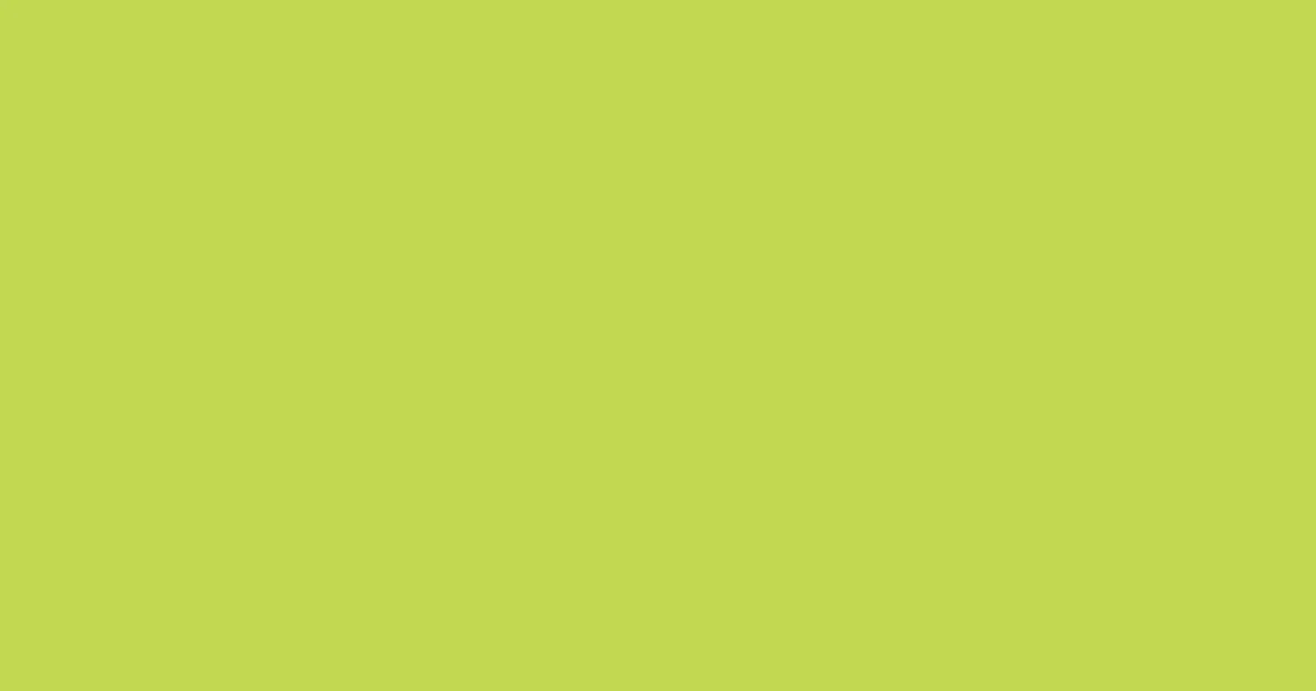 #c2d852 conifer color image