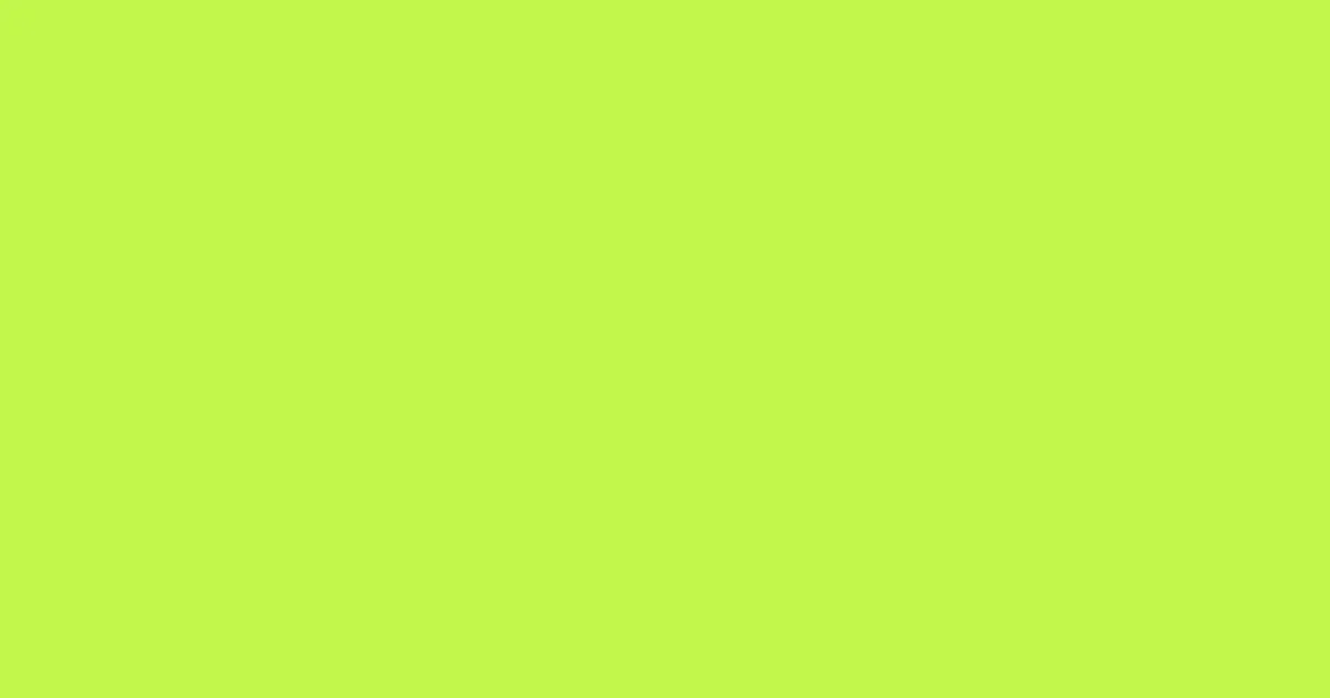 #c2f84b green lizard color image