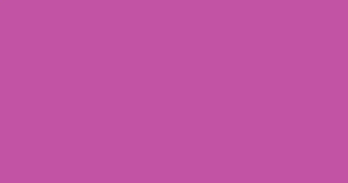 #c353a4 rose quartz color image