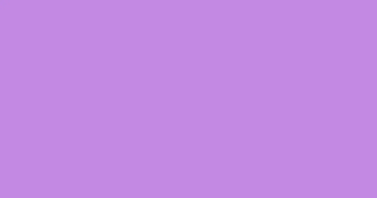 #c388e2 lavender color image