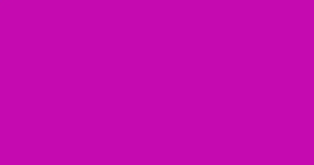#c40aaf red violet color image