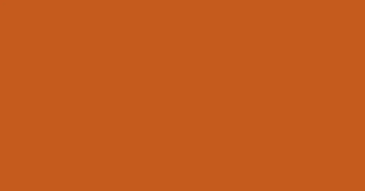 #c45a1d orange roughy color image