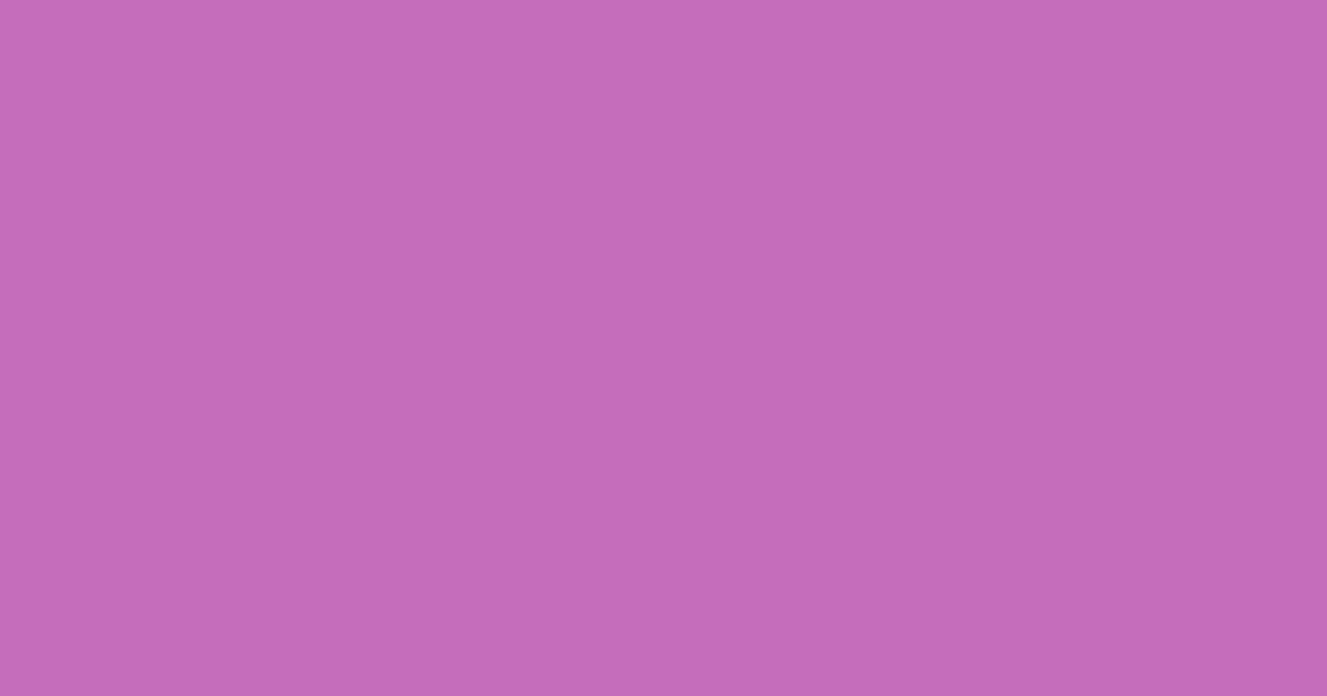 #c46dba fuchsia pink color image