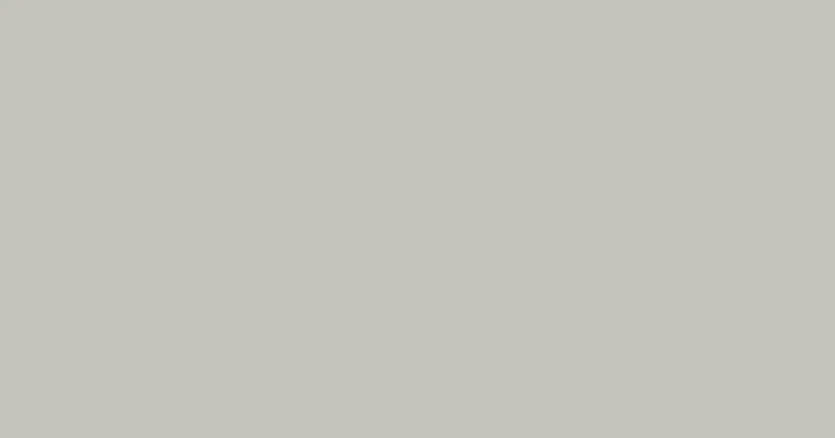 #c4c3bc mist gray color image