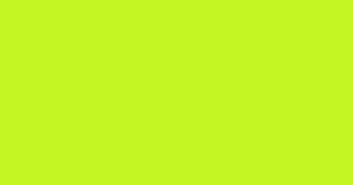 #c4f724 electric lime color image