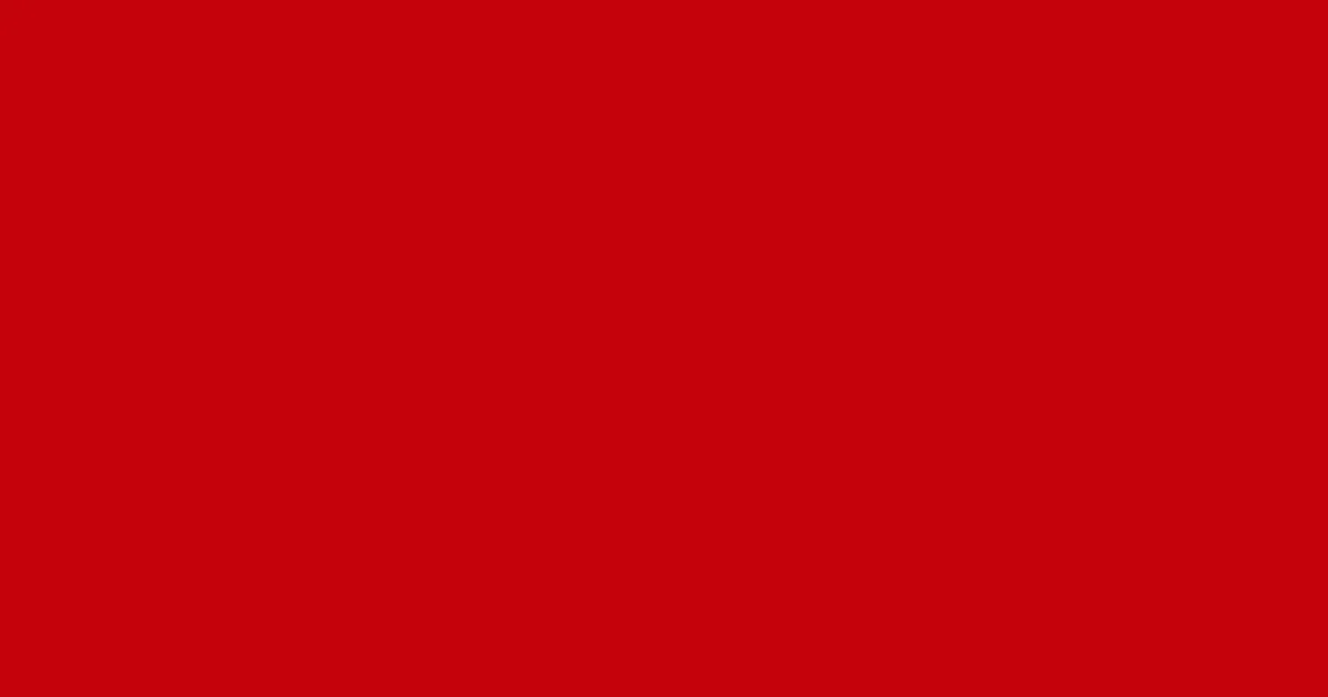 #c5020c guardsman red color image