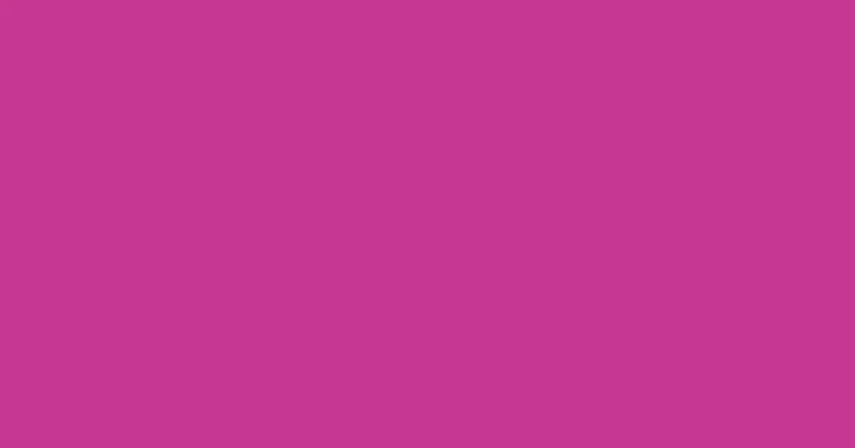 #c53793 medium red violet color image