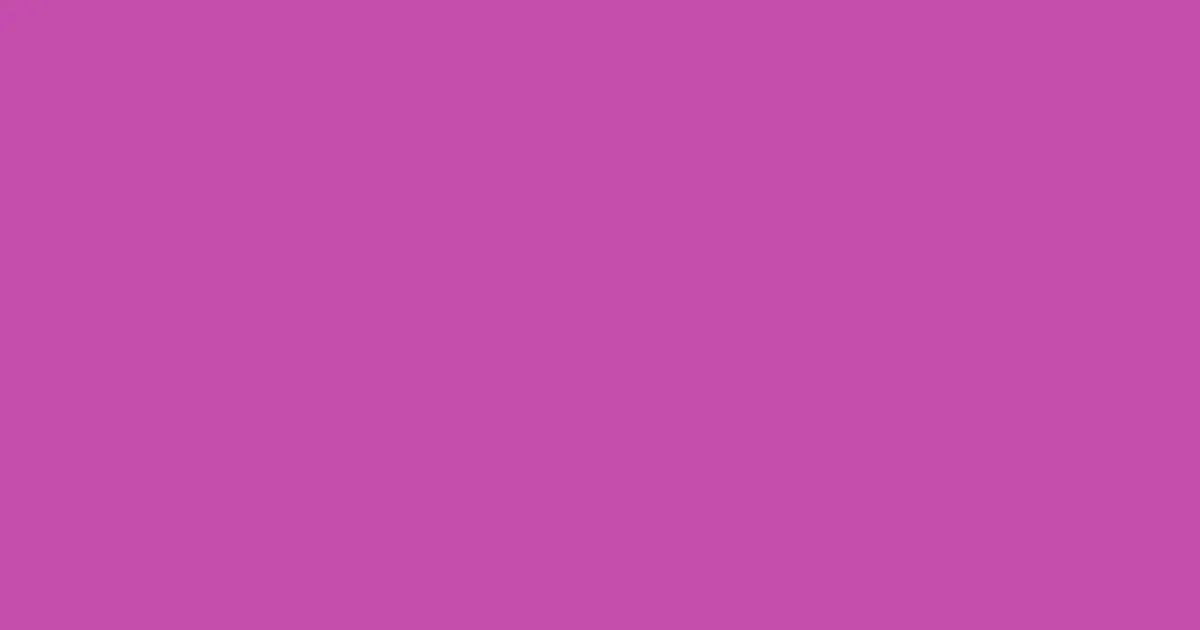 #c54dab fuchsia pink color image
