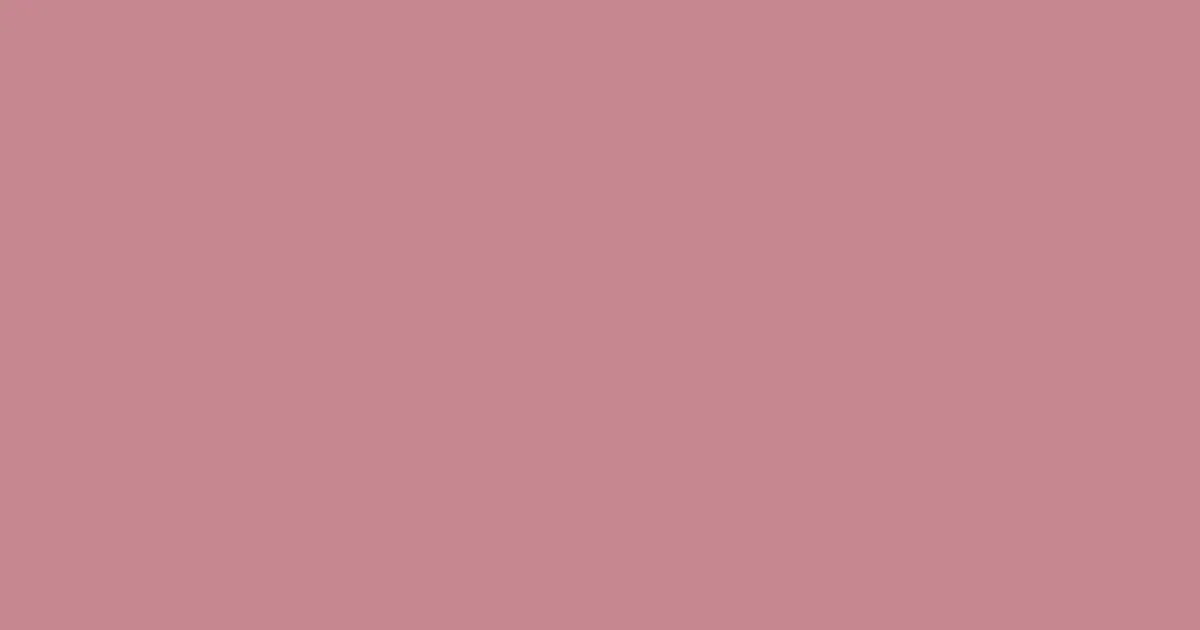 #c58790 oriental pink color image