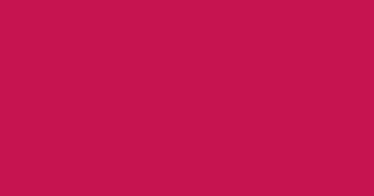 #c61450 crimson color image