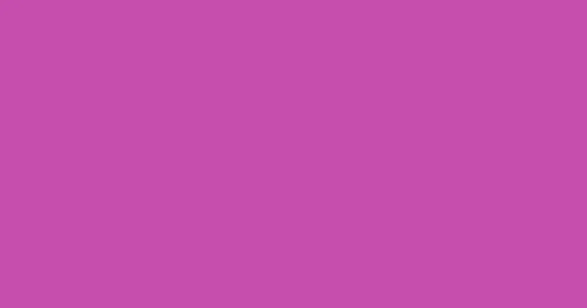 #c64dac fuchsia pink color image