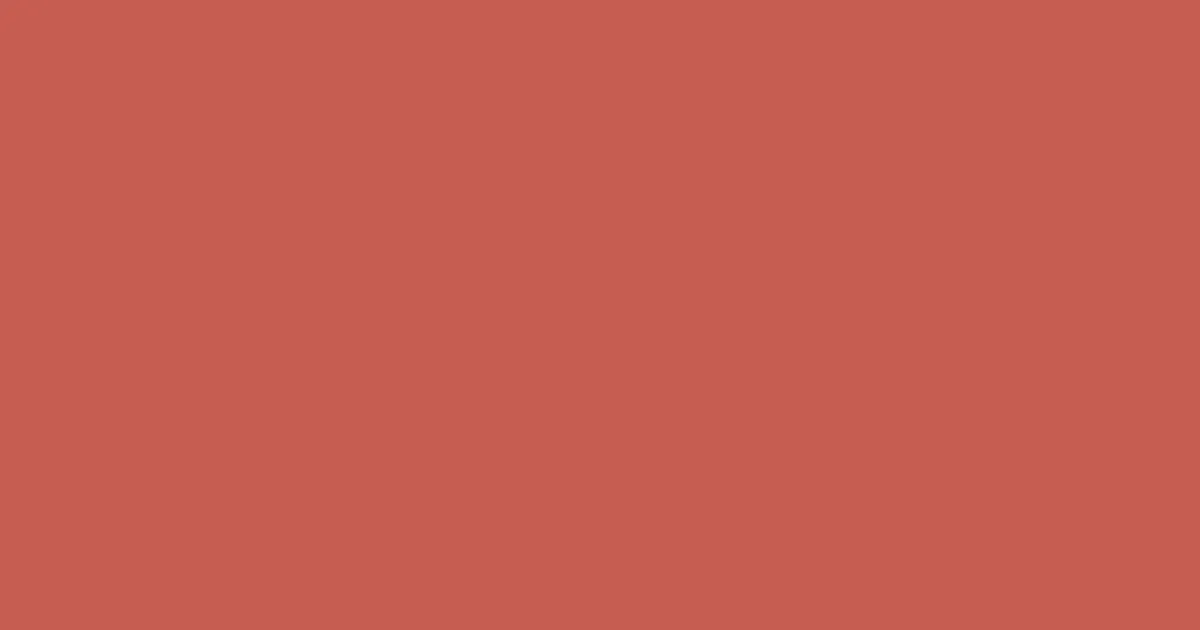 #c65e52 fuzzy wuzzy brown color image