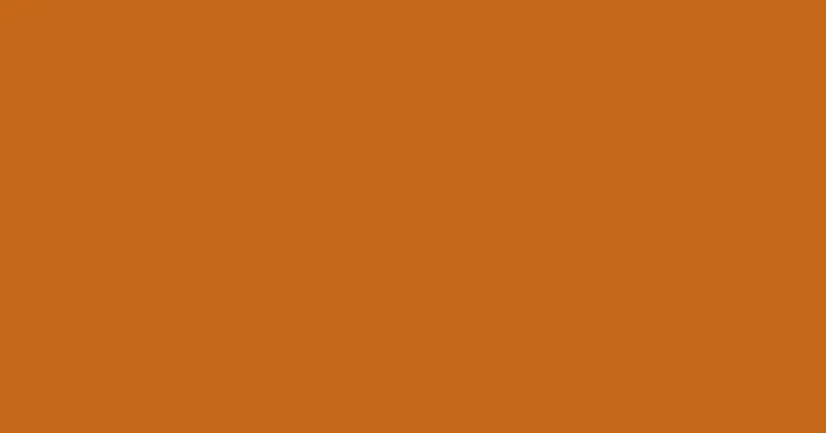 #c66818 orange roughy color image