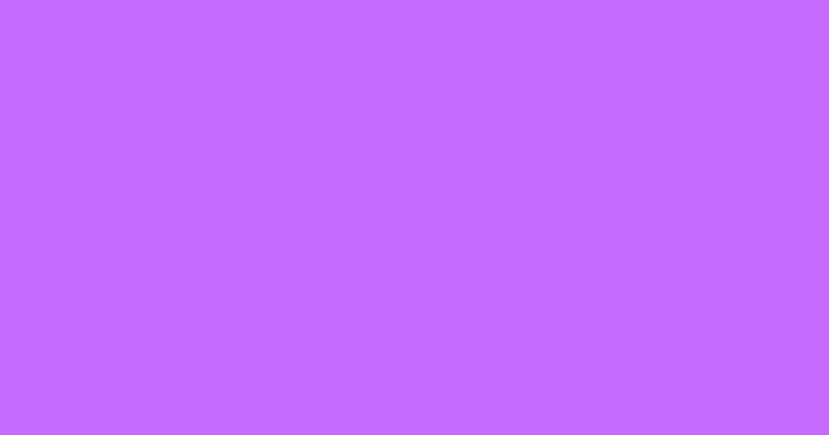 #c66aff heliotrope color image