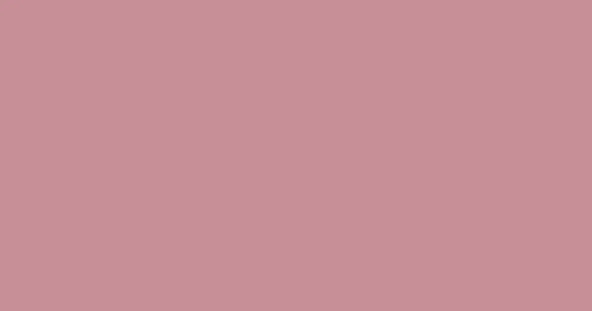 #c68f97 oriental pink color image