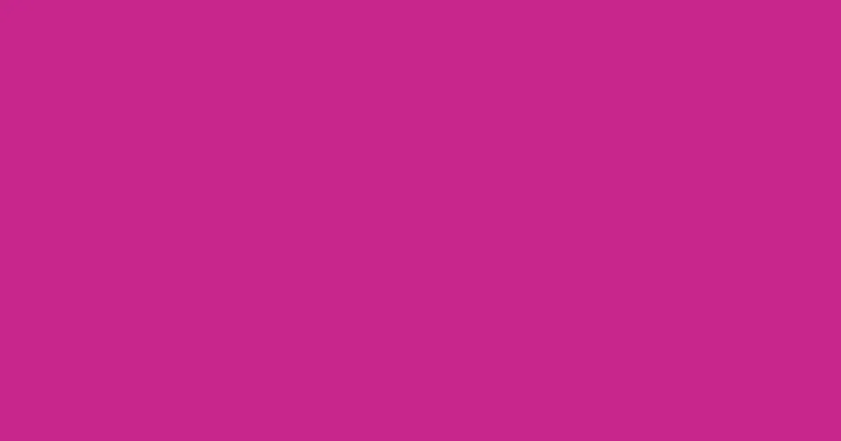 #c7268c cerise color image