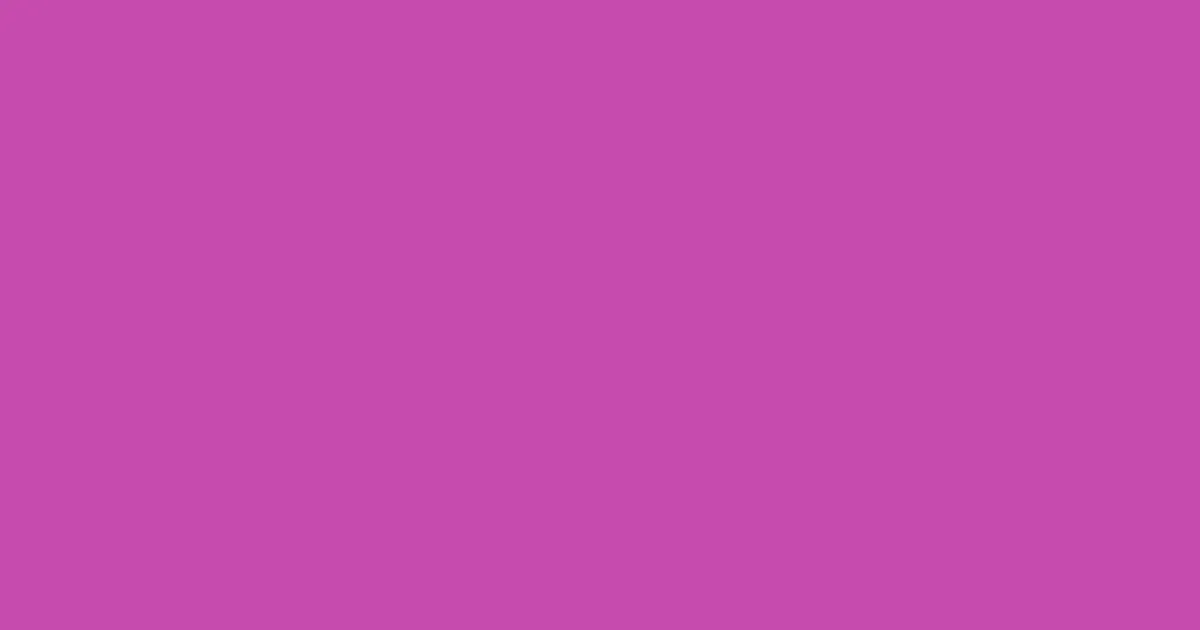 #c74baf fuchsia pink color image