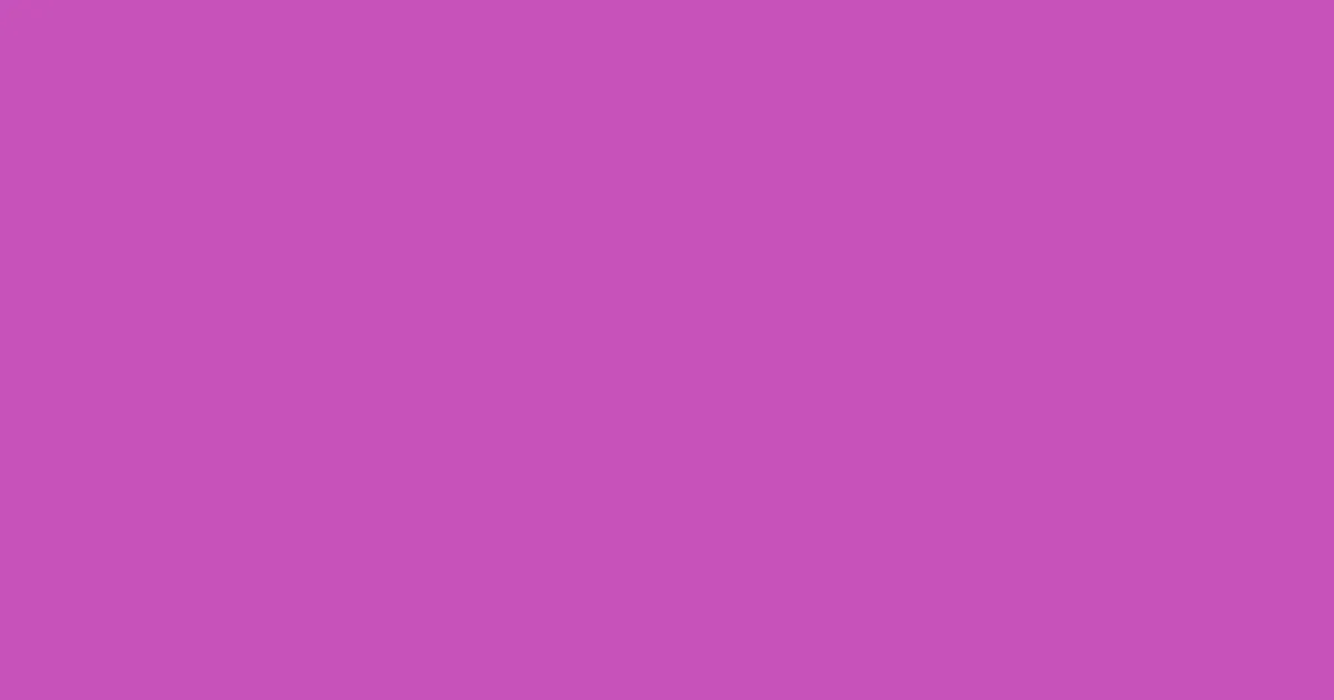 #c752ba fuchsia pink color image