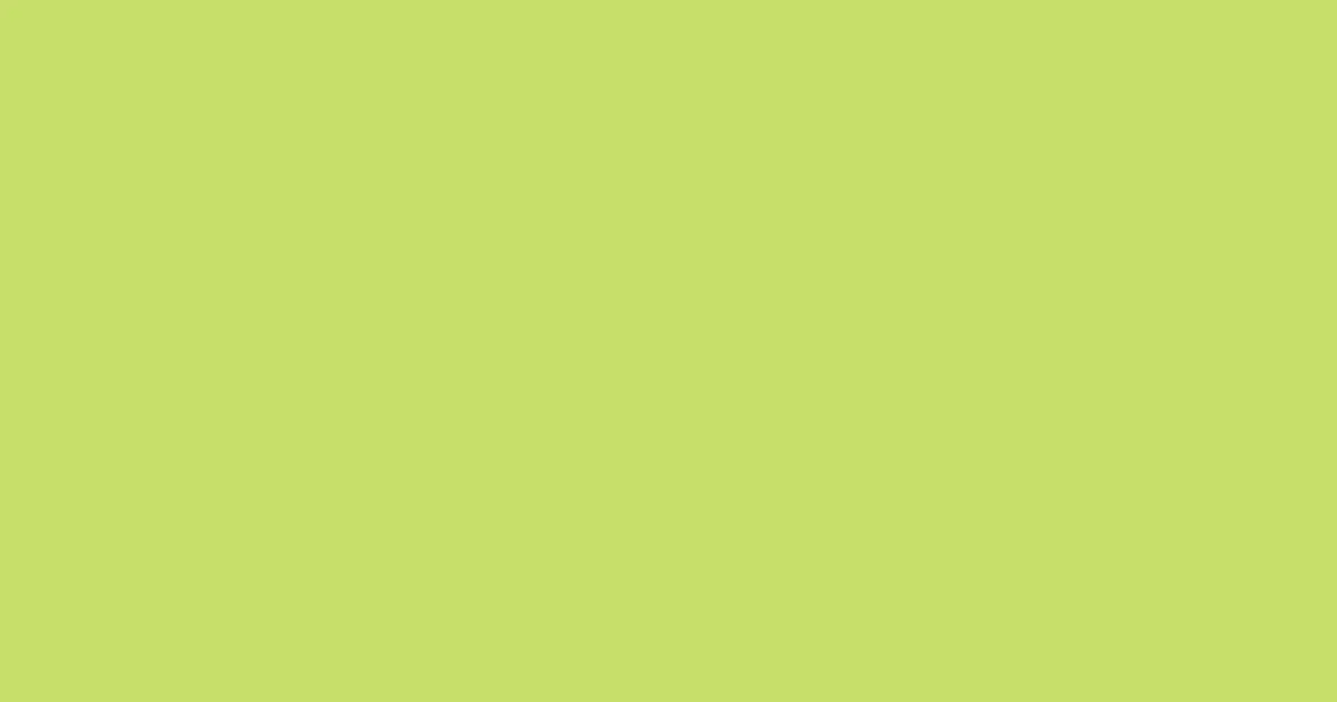 #c7de6a yellow green color image