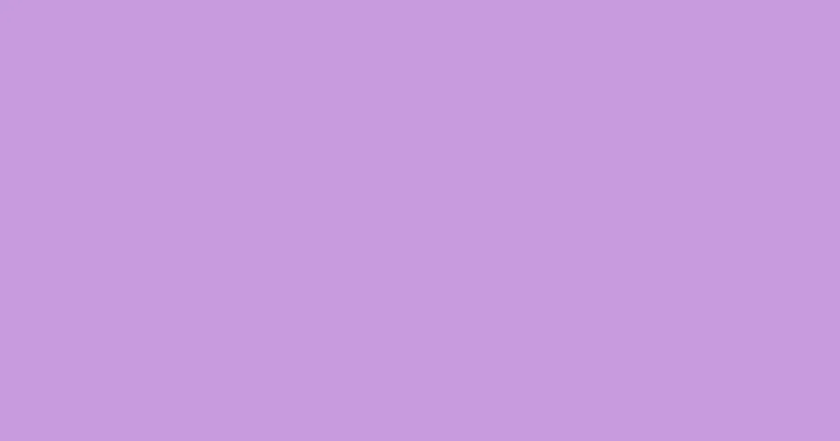 #c89bdf light wisteria color image