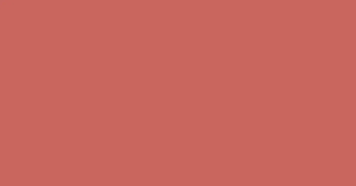 #c9655d chestnut rose color image