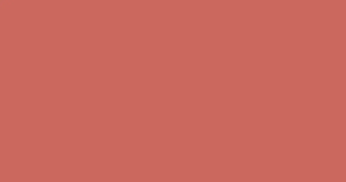 #cb685f chestnut rose color image