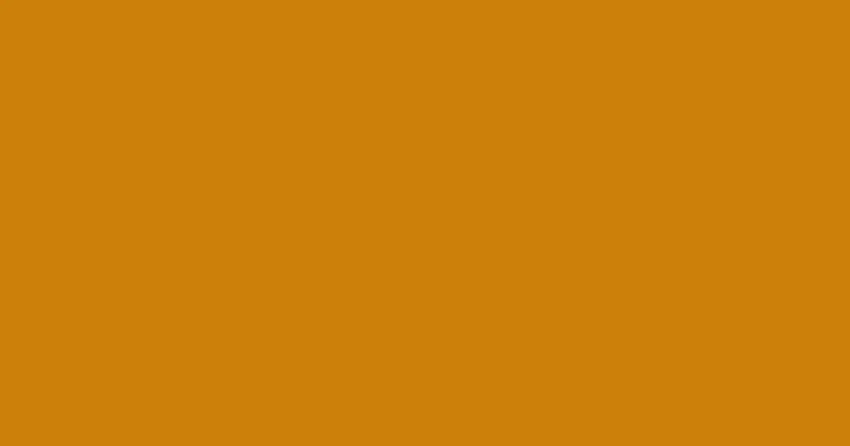#cb8009 hot toddy color image