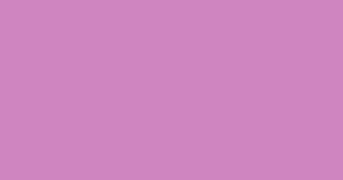 #cb85be viola color image