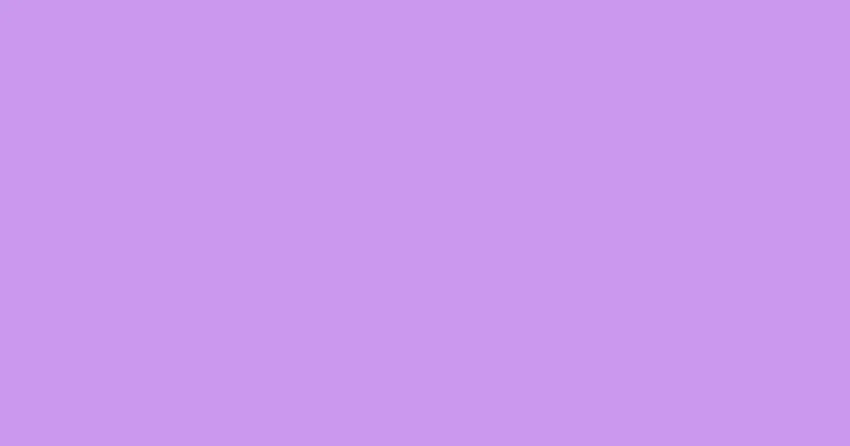 #cb98ed lilac color image