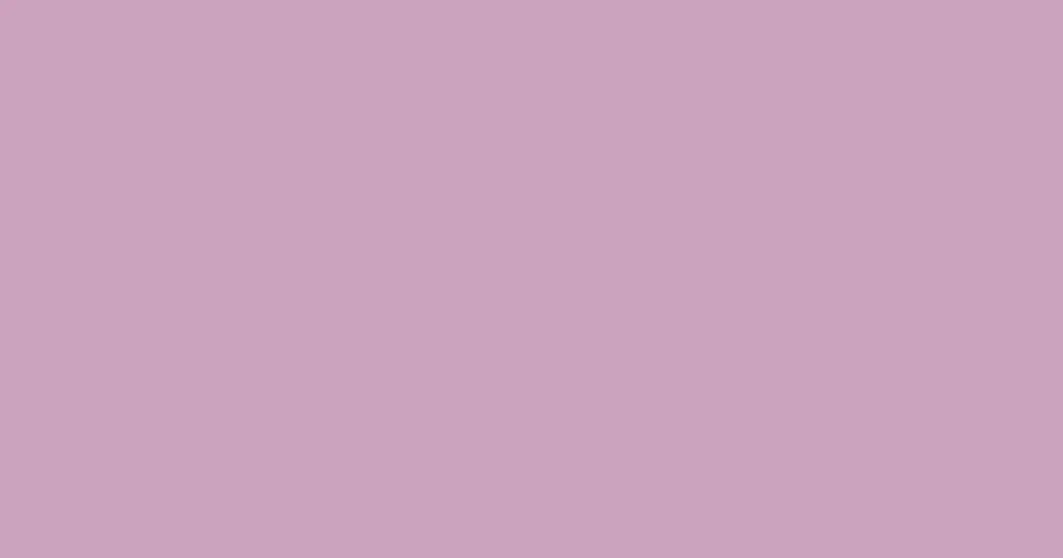 #cba3be lilac color image