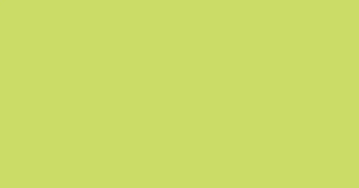 #cbdb67 yellow green color image