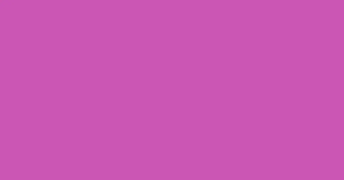 #cc55b5 fuchsia pink color image