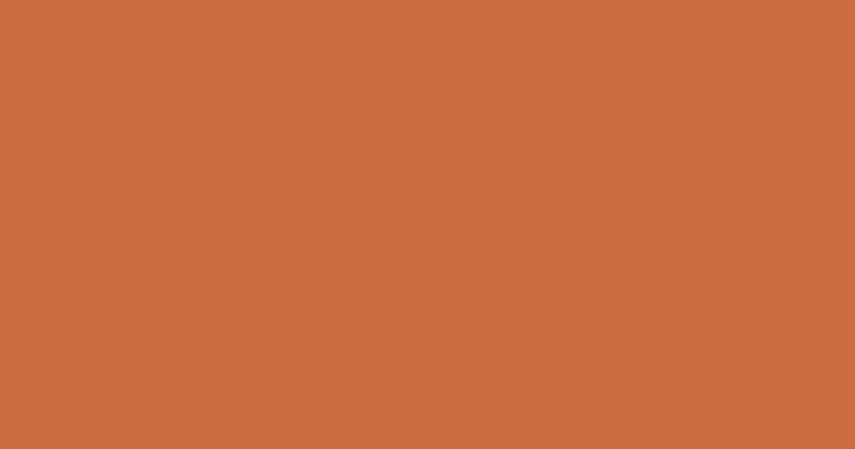 cc6c42 - Raw Sienna Color Informations