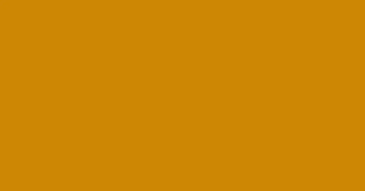 #cc8703 pirate gold color image