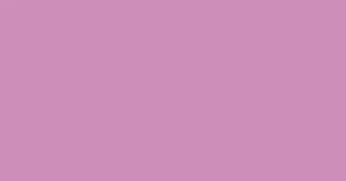 #cc8fb8 viola color image