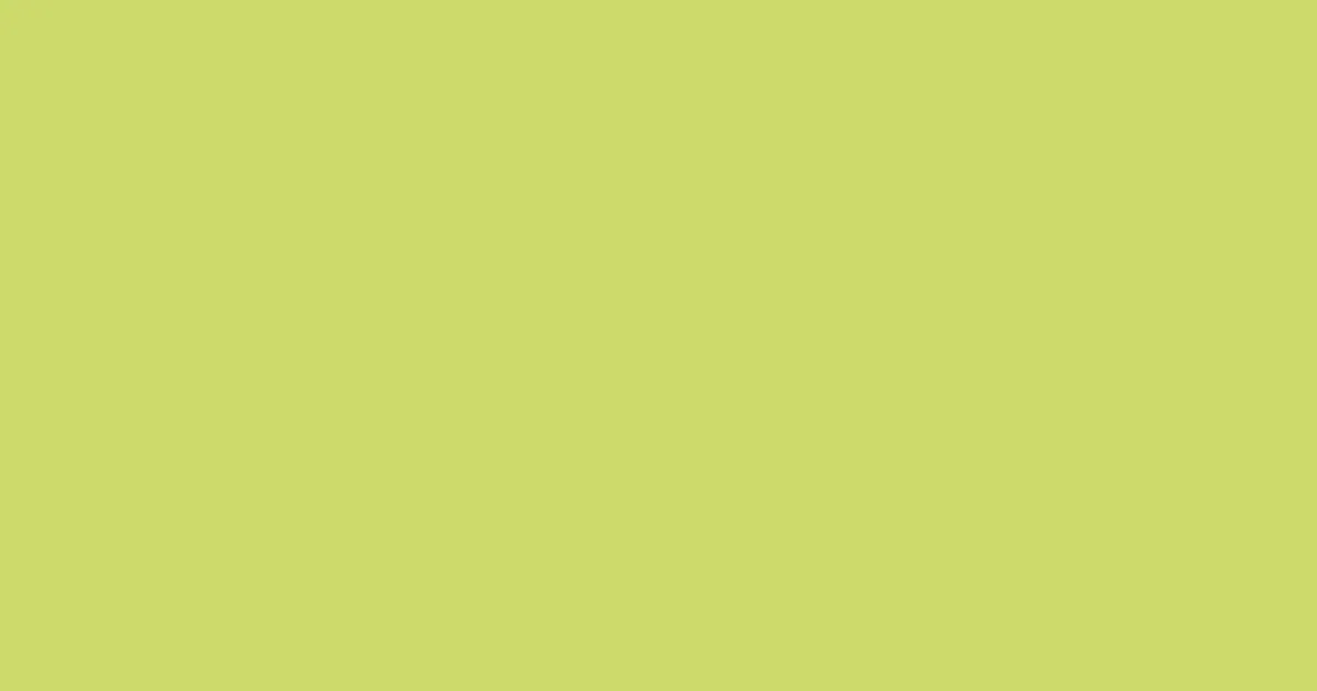 #ccda6b yellow green color image