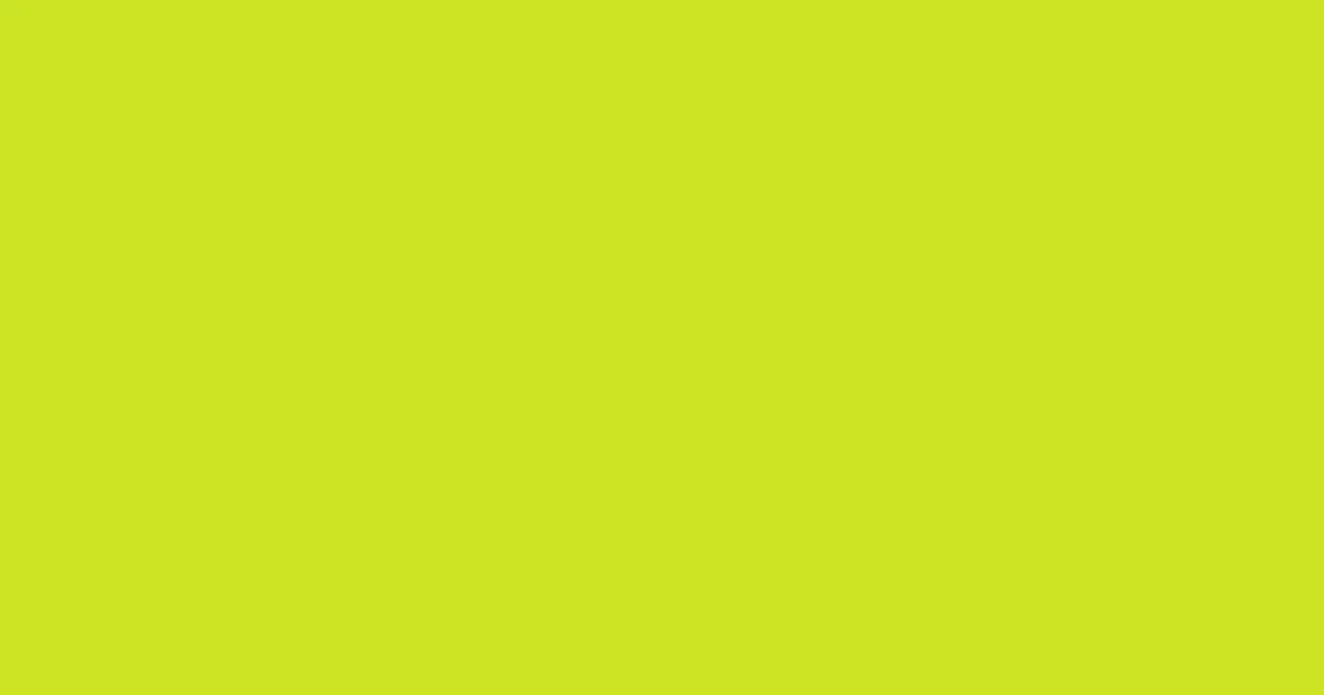 #cce423 pear color image