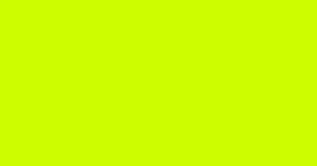 #ccfc00 electric lime color image