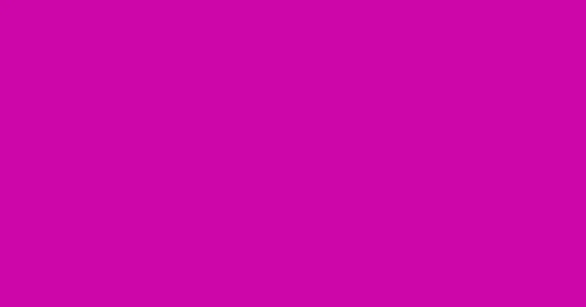 #cd05a7 hollywood cerise color image