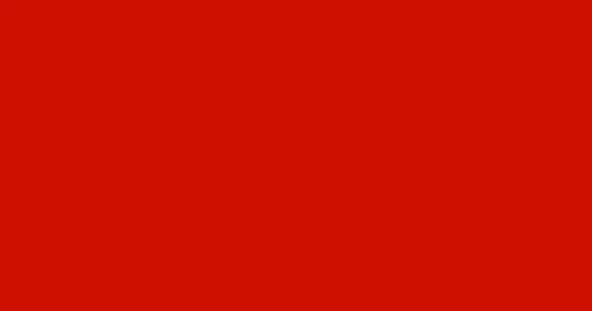 #ce1001 milano red color image