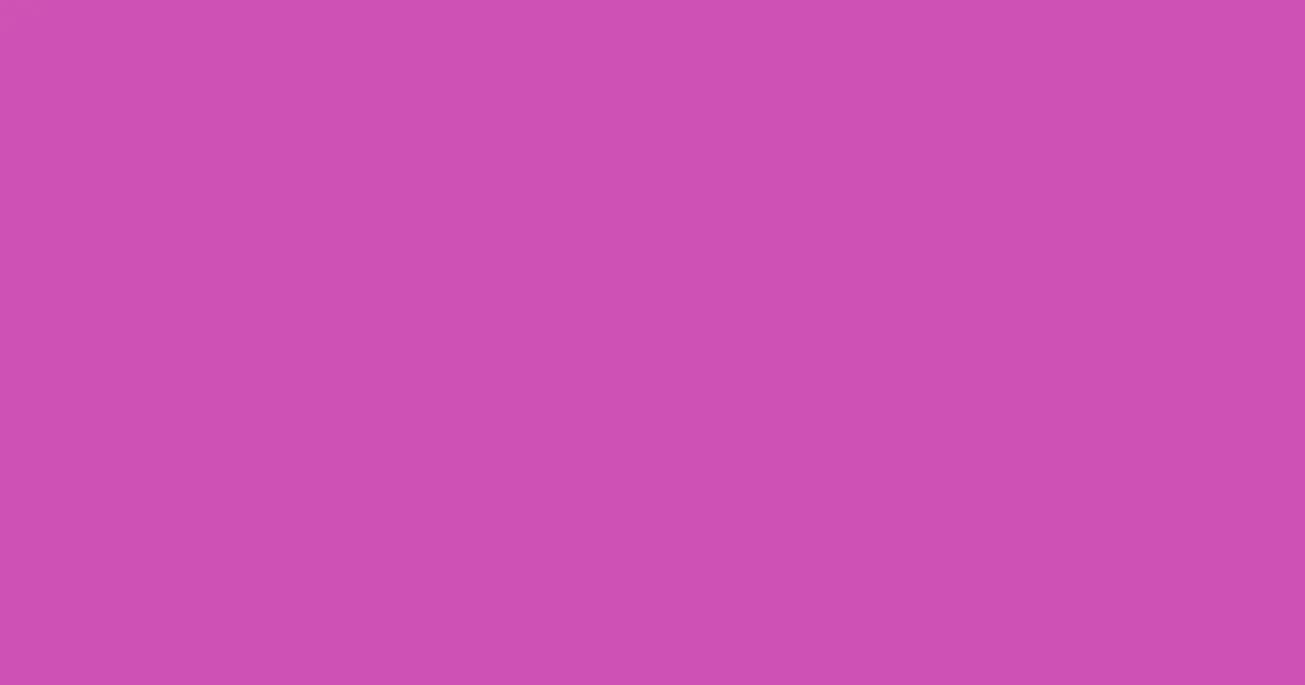 #ce52b4 fuchsia pink color image